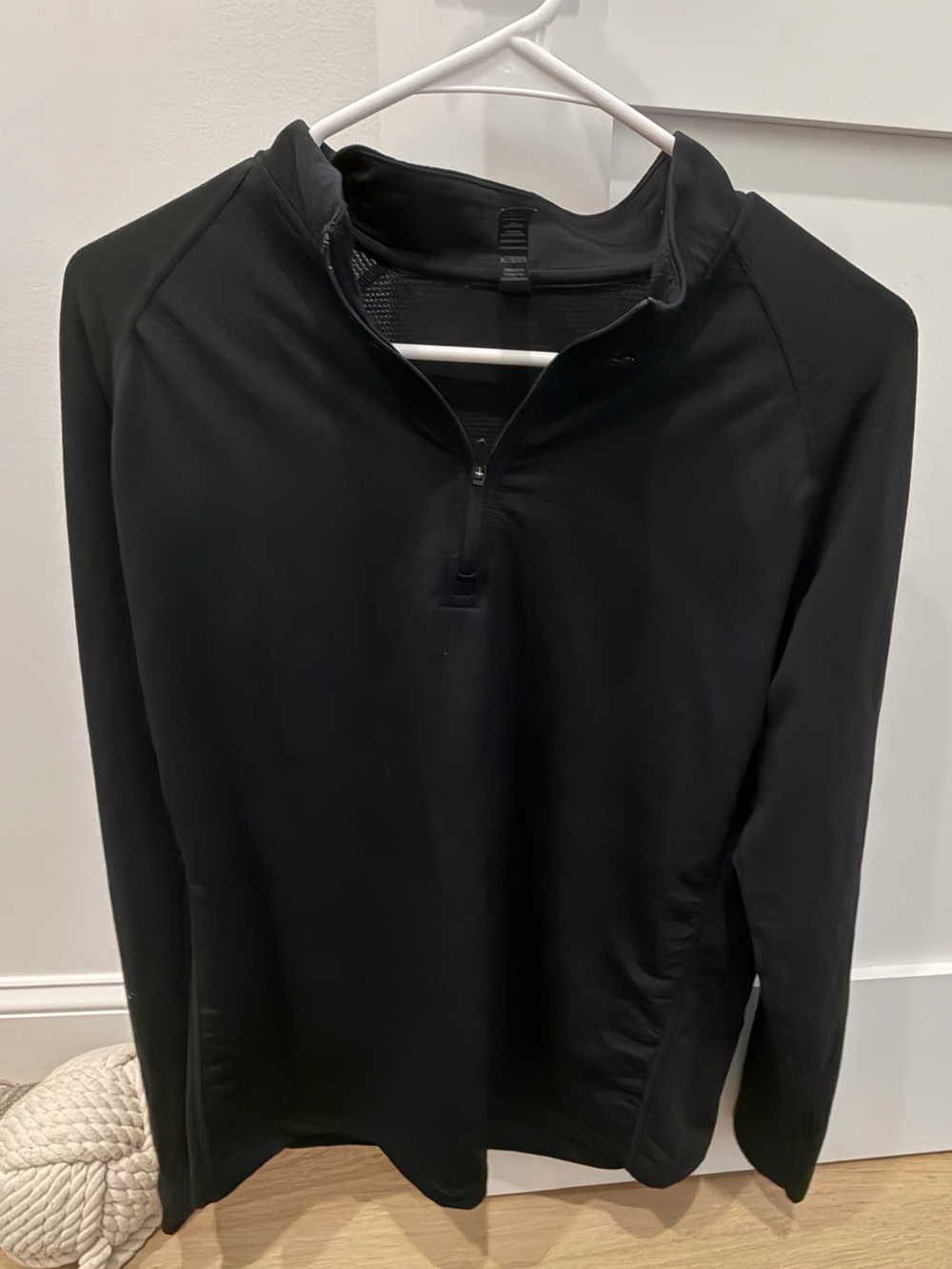 Haus Performance Airknit Fitted Quarter Zip Size Medium